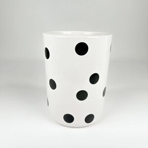 Kate Spade for Lenox White with Black Polka Dots Utensils Holder